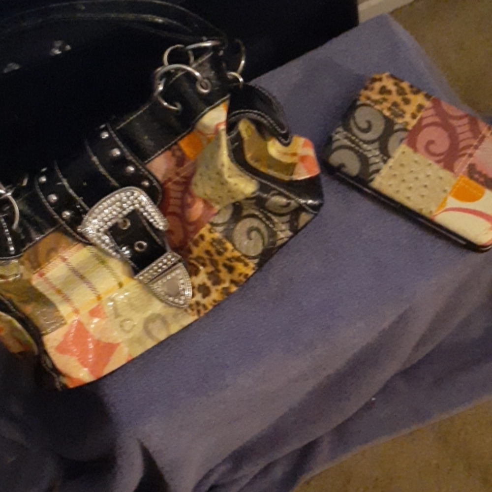 Purse and wallet set
